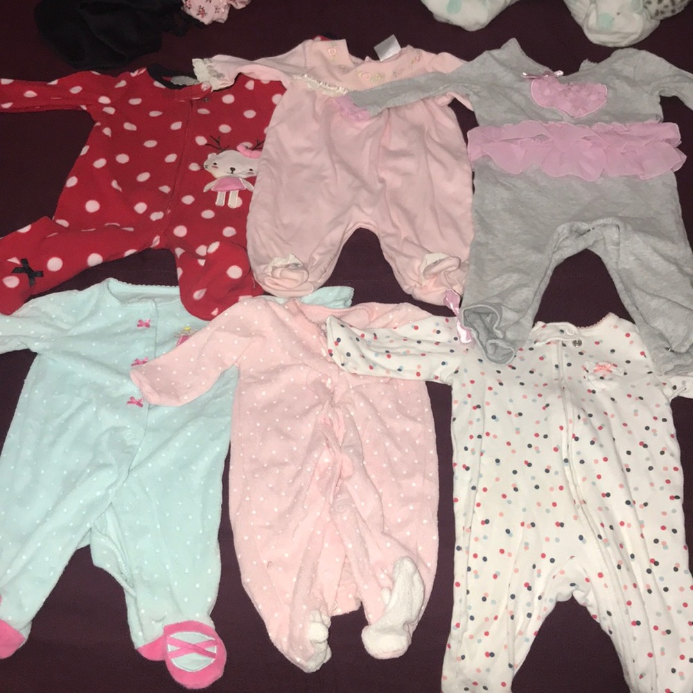 Cute decorative long sleeves onesies